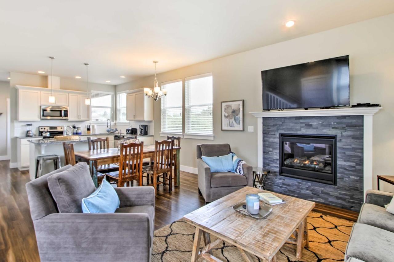 Ocean Shores House With Hot Tub - Walk To Beach Exterior foto